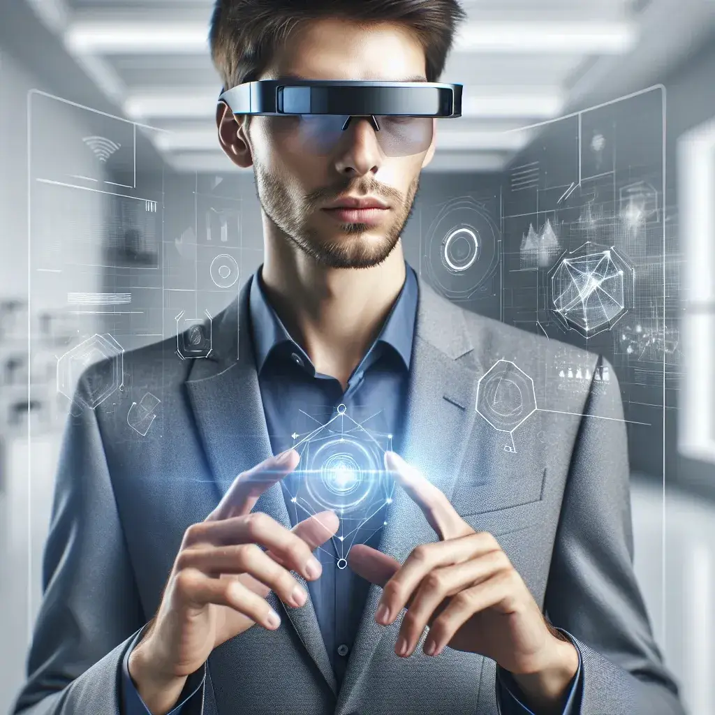 "Meta Reality Labs showcasing lightweight augmented reality glasses during a press demo event in the U.S., highlighting innovative technology and immersive experiences."